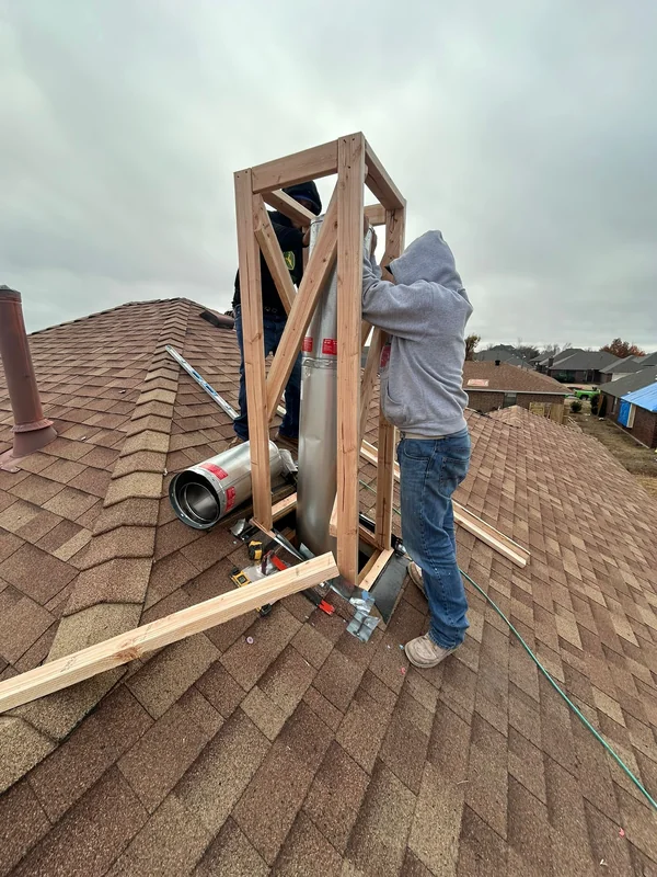 The Chimney Inspection and Sweep team providing Converting A Gas Fireplace To Electric in Houston